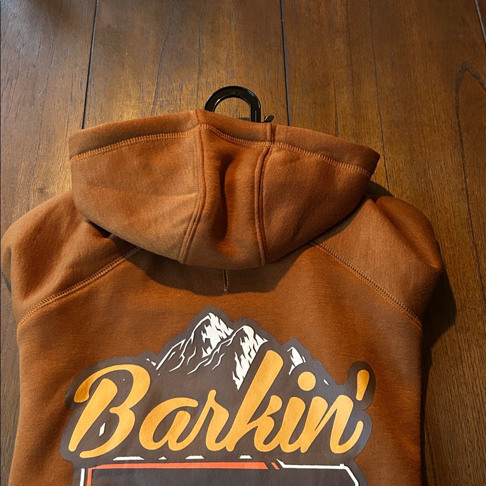 DUKE & DAISY ‘Barkin’ Outdoor Adventure’ Fleece Hoodie - Picture 8 of 12